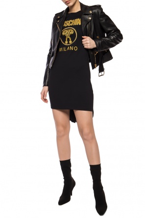 Logo-embroidered dress, zdjęcie 2 Logo-embroidered dress od Moschino
